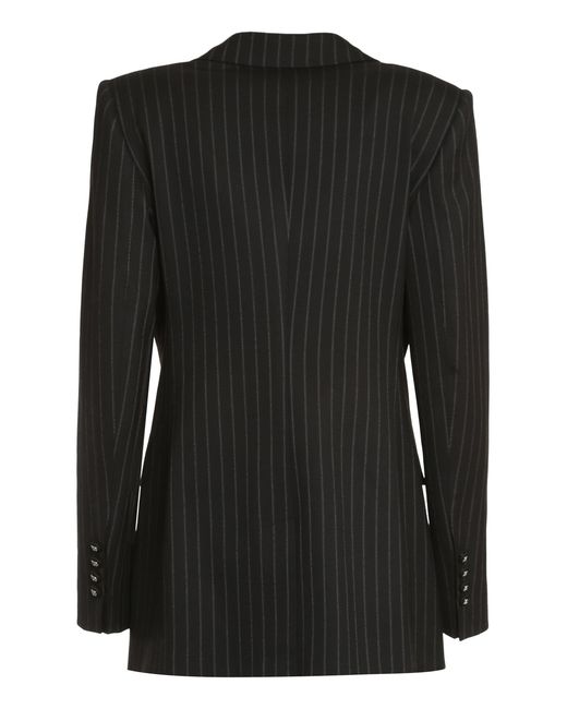Dolce & Gabbana Black Single-Breasted One Button Jacket