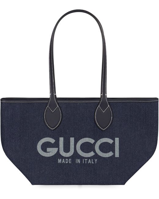 Gucci Blue Totissima Piccola Tote Bag
