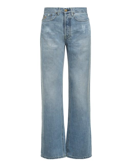 Lois Blue Skater Loose-Fit Jeans