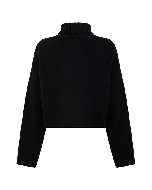 Lisa Yang Black Cashmere Turtleneck Sweater