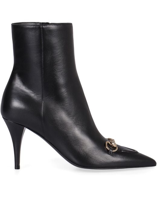 Gucci Black Ankle Boots