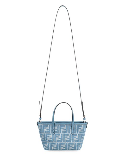 Mini-bag Roll di Fendi in Blue