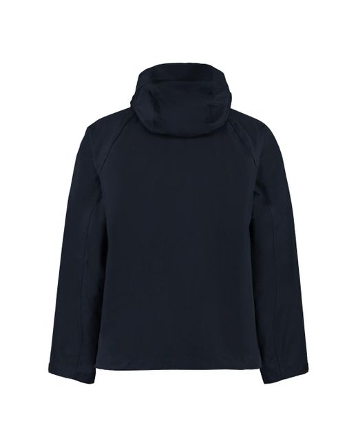 Giacca in cotone con cappuccio di C P Company in Blue da Uomo