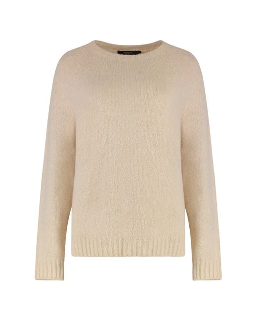 Weekend by Maxmara Natural Ghiacci Alpaca Blend Sweater