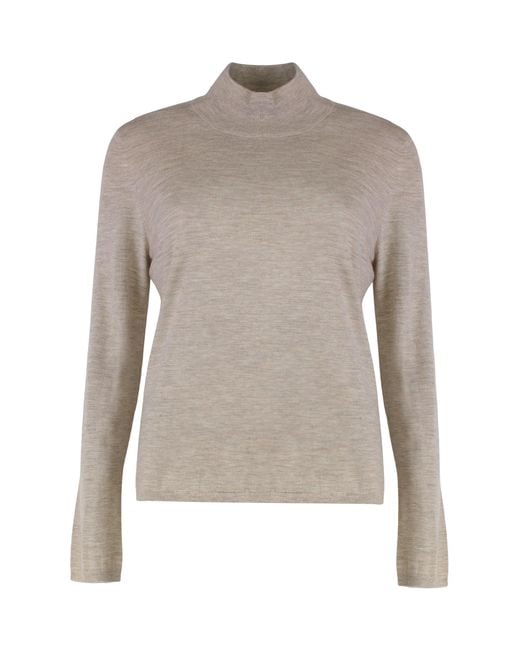 Max Mara Gray Cashmere Knitwear