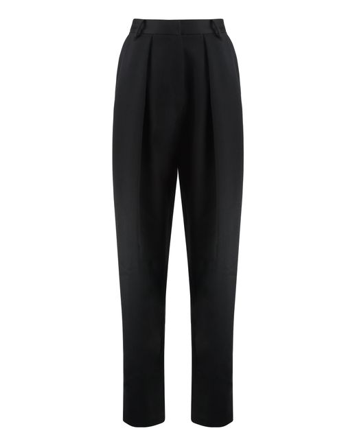 Magda Butrym Black Wool Trousers