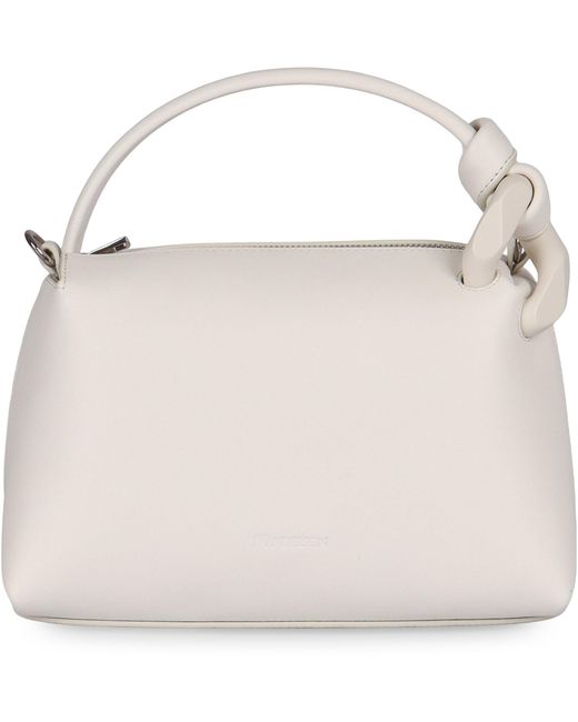 J.W. Anderson White Corner Piccola Leather Handbag