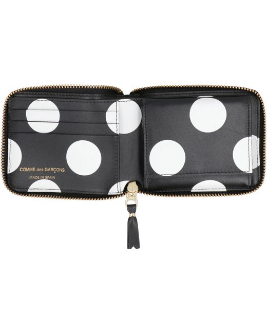 Comme des Garçons Black Leather Wallet