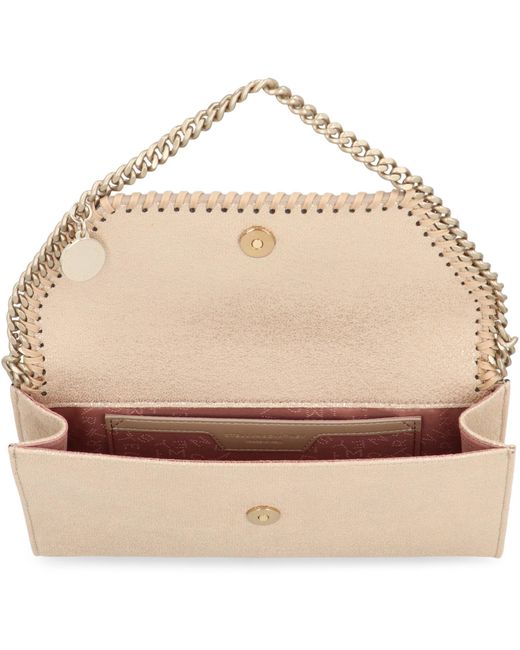 Stella McCartney Natural Wallet On Chain Falabella