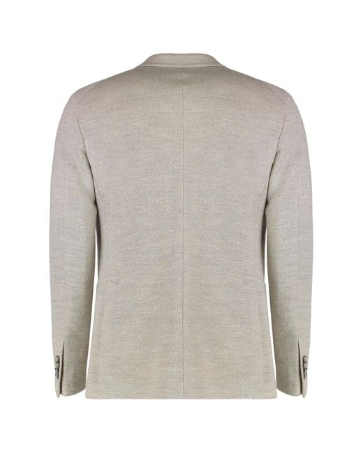 Tagliatore Gray Single-Breasted Jacket for men