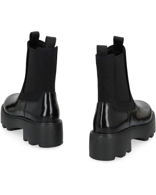 Tory Burch Black Chelsea Boots