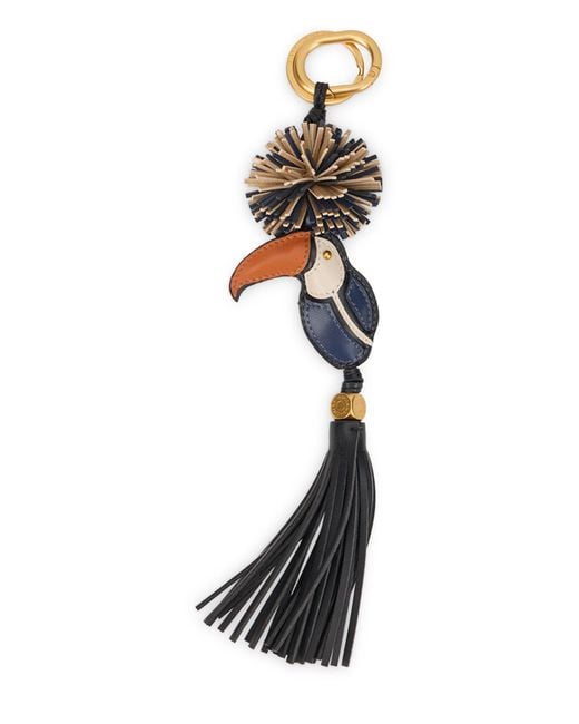 Gianni Chiarini Black Tucan Keychain