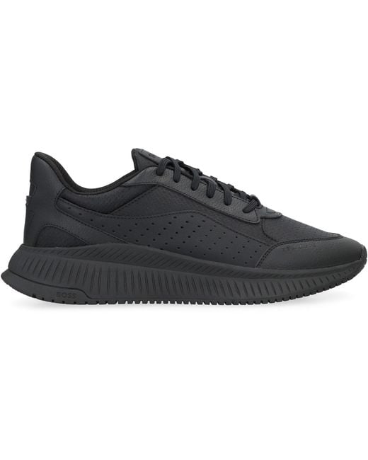 Boss Black Sneakers Ttnm Evo With Jacquard Monogram for men