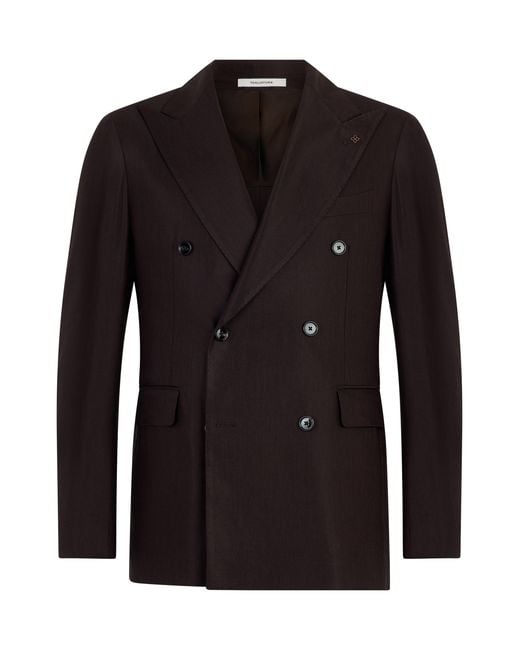 Tagliatore Black Two-Piece Set for men