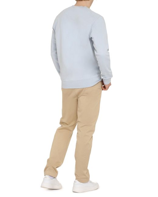 Stone Island Gray Cotton Crew-neck Sweatshirt for men