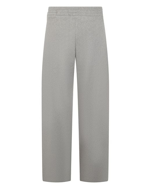 The Attico Gray Sports Pants With Elastic