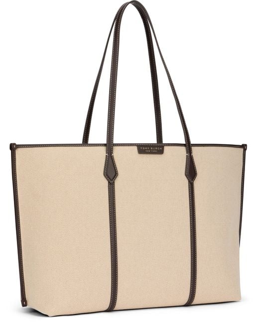 Tory Burch Natural Perry Tote Bag