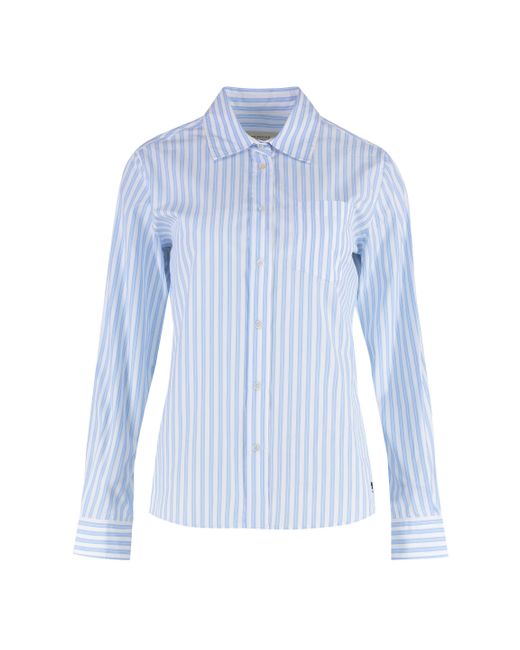 Camicia Bahamas in popeline di cotone di Weekend by Maxmara in Blue