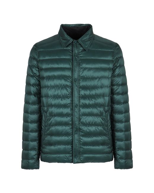 Herno Green Reversible Down Jacket for men