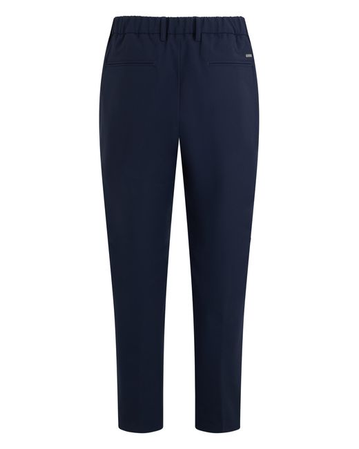 Herno Blue Casual Pants With Elastic for men
