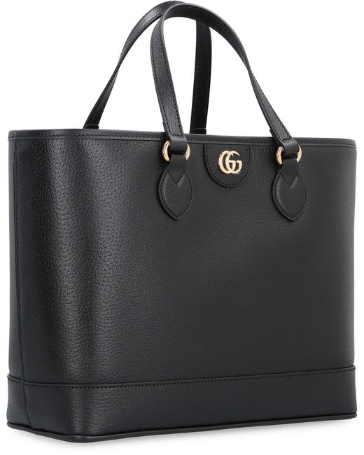 Gucci Black Ophidia Mini Tote