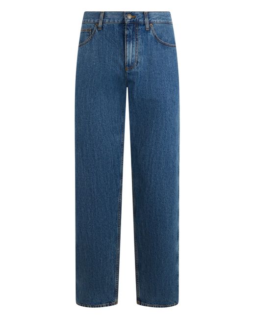 Burberry Blue Straight Cut Jeans for men