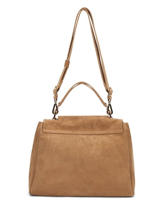 Orciani Brown Handbag Sveva