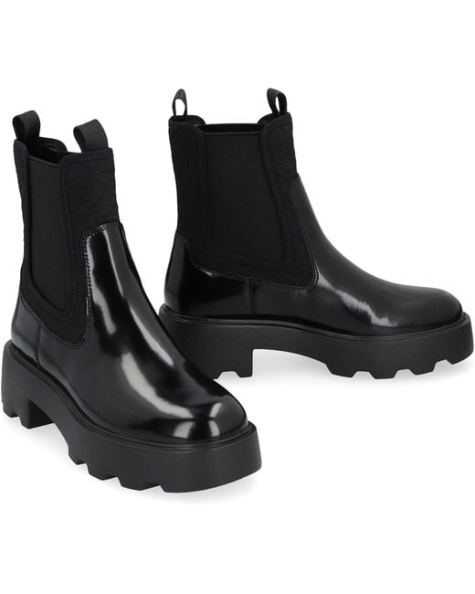 Tory Burch Black Chelsea Boots