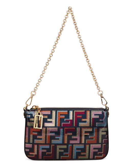 Fendi Red Pouch Baguette
