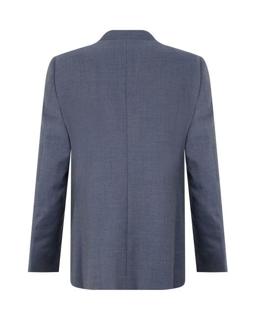 Canali Blue Single-Breasted Jacket for men