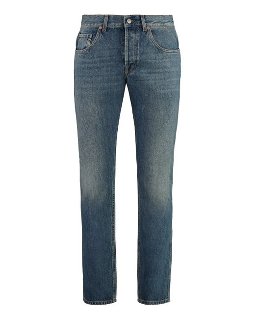 Gucci Blue 5-pocket Jeans for men