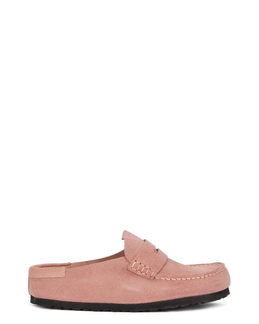 Birkenstock Pink Moccasin Naples Wrapped