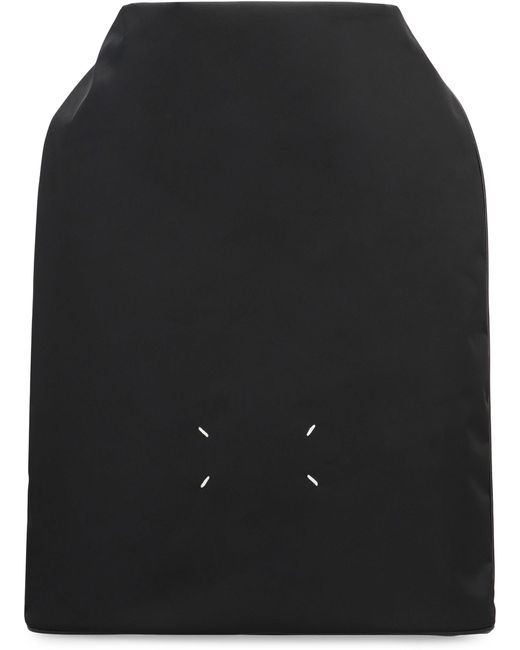 Maison Margiela Black Technical Fabric Backpack for men