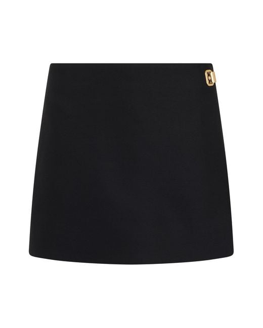 Balenciaga Black Short Pants Skirt