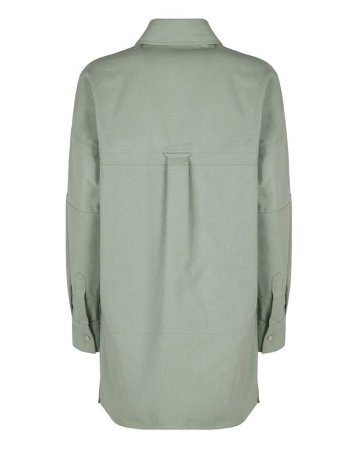 Gucci Green Cotton Overshirt
