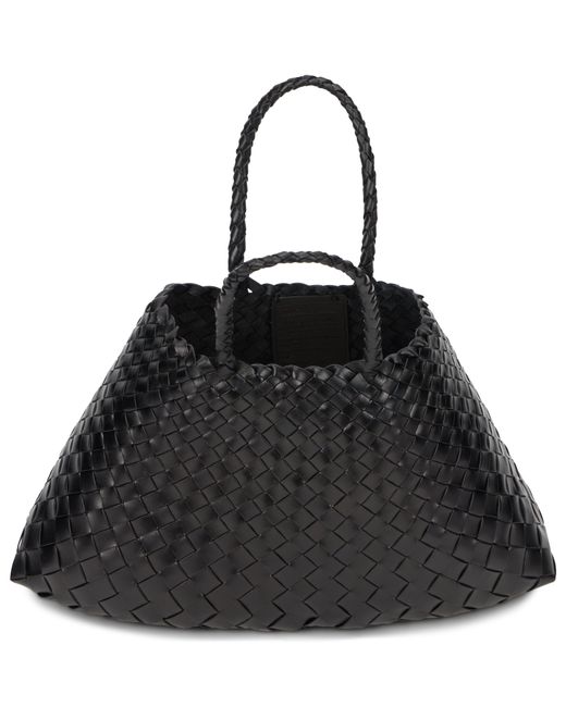Borsa tote intrecciata di Dragon Diffusion in Black