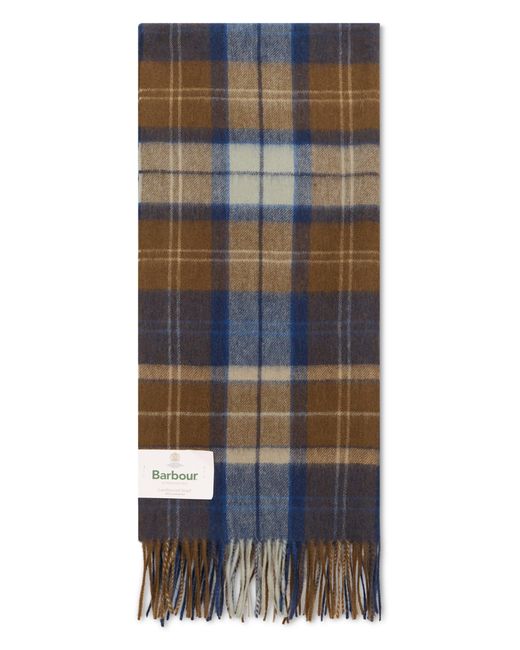 Sciarpa A Quadri di Barbour in Multicolor da Uomo