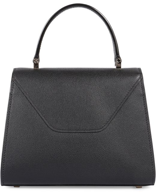 Valextra Black Iside Mini Handbag