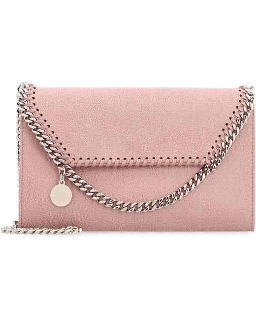 Stella McCartney Pink Falabella Mini Crossbody Bag