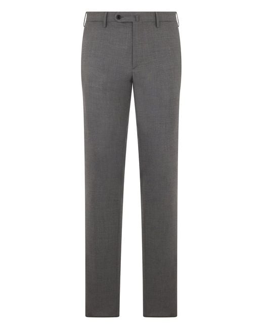 Slowear Gray Slim Fit Trousers for men