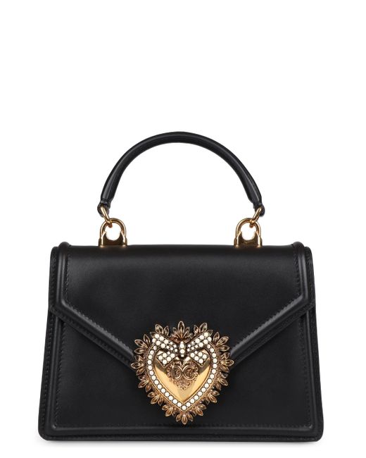 Dolce & Gabbana Black Devotion Leather Mini-bag