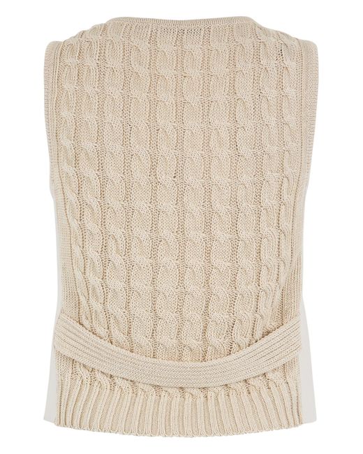 Max Mara Multicolor Gilet Calibri