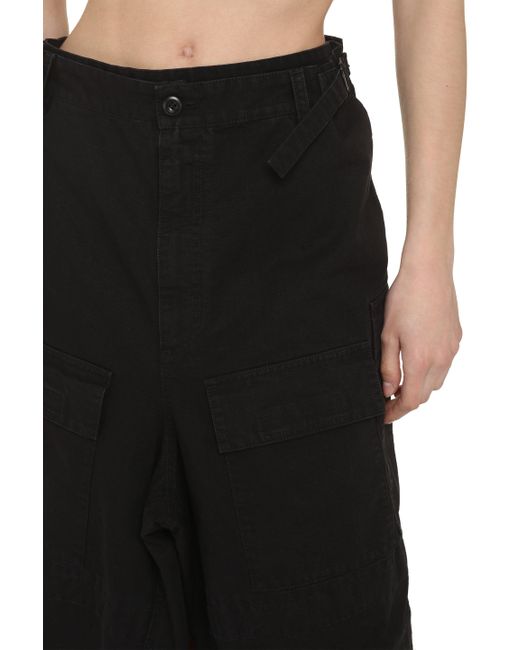 Balenciaga Black Cargo Skirt Clothing