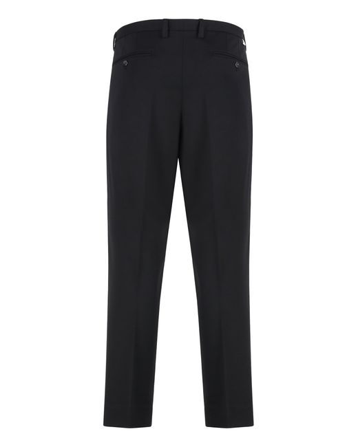 Paolo Pecora Blue Slim Fit Chino Trousers for men
