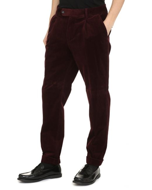 Hugo boss 2024 corduroy trousers
