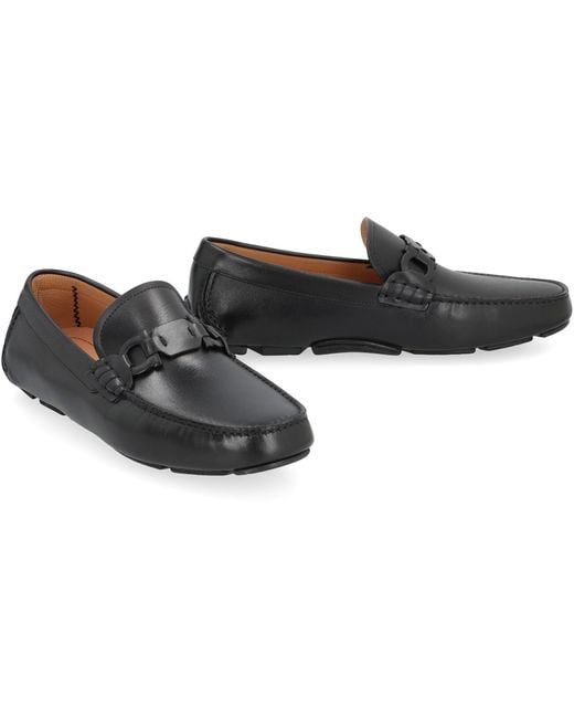 Mocassini Byte in pelle di Ferragamo in Black da Uomo