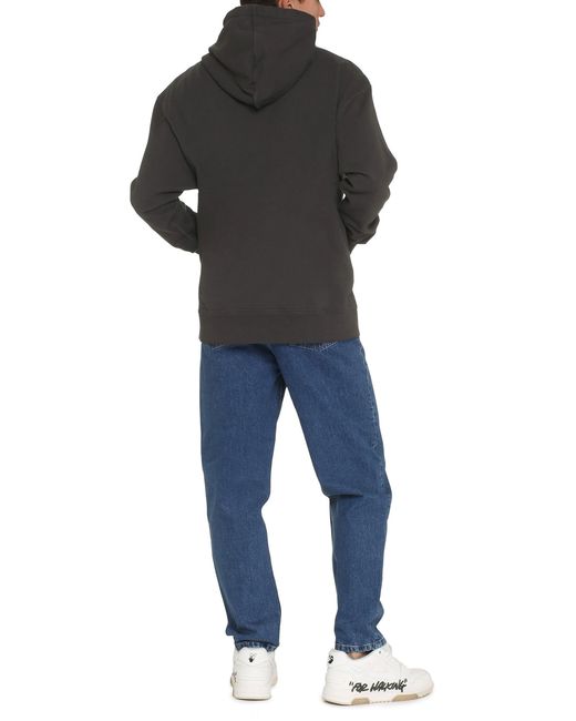 Isabel Marant Black Marcello Hoodie for men