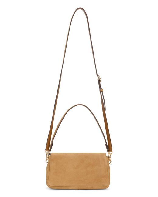 Tory Burch Brown Charlie Shoulder Bag