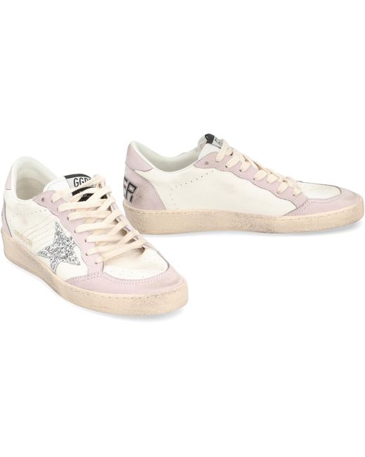 Golden Goose Deluxe Brand White Sneakers Low-Top Ball Star