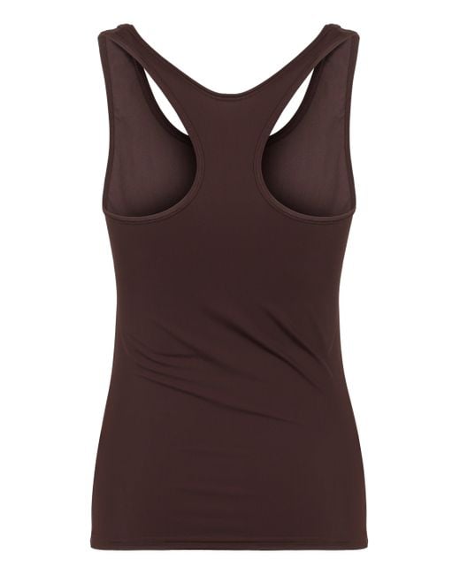 Jil Sander Brown Jersey Top